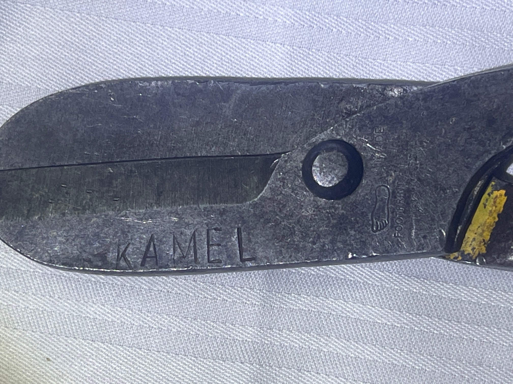 Footprint Kamel marking