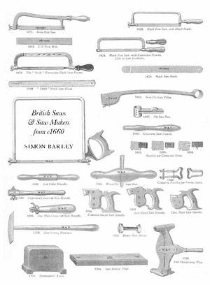 British Saws & Saw Makers